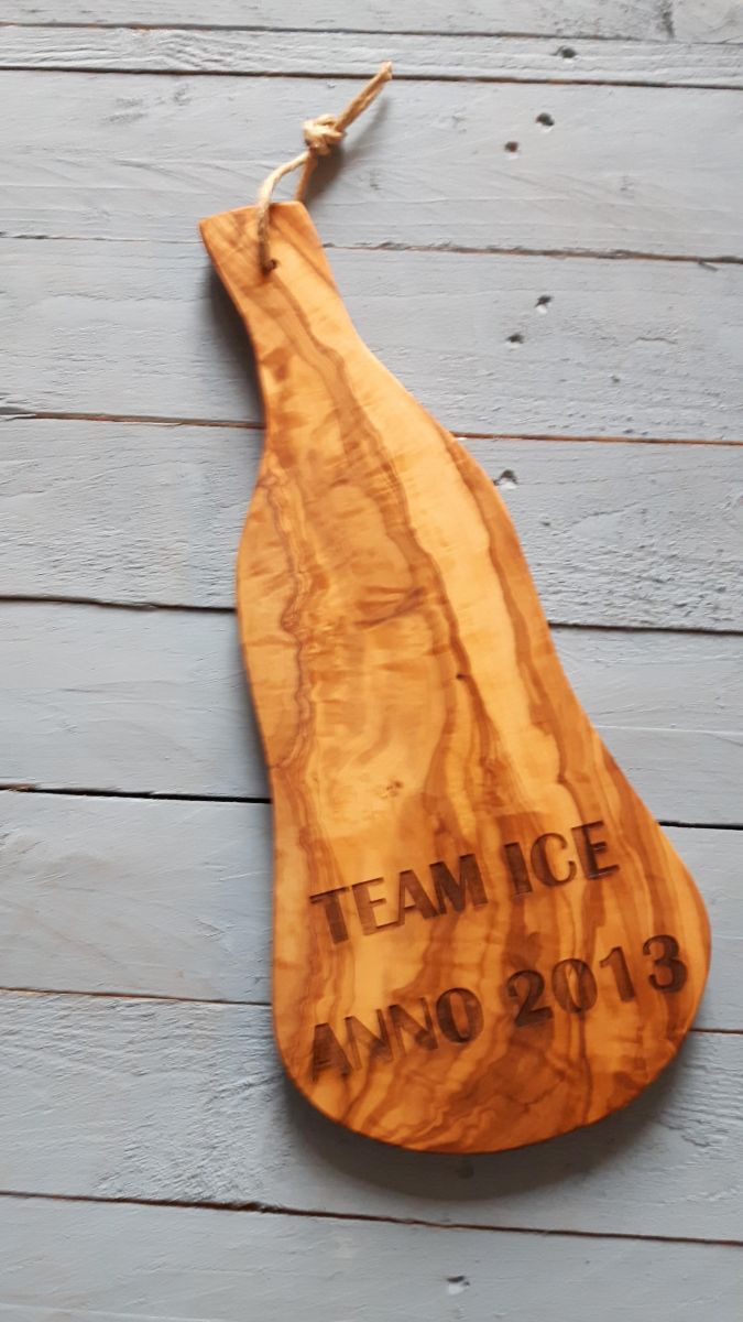 5Five Serveerplank voor hapjes/tapas - 26 x 88 cm - bamboe hout | Leen Bakker